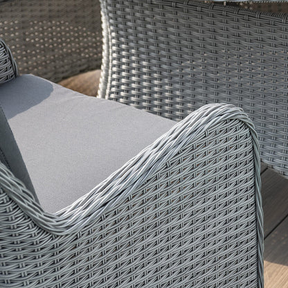 Homeflair - Ascot Rattan Dining Set