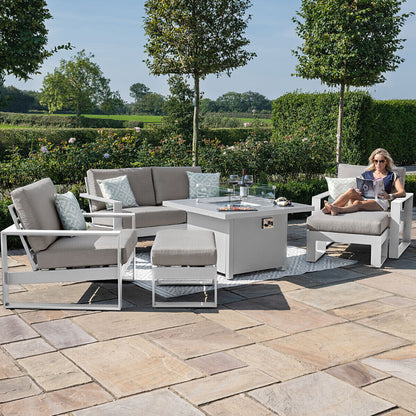 Homeflair -Amalfi 2 Seat Aluminium Sofa Set