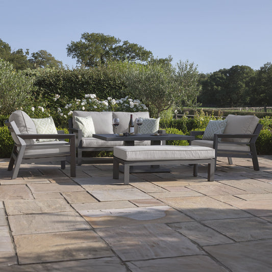 Homeflair - New York 2 Seat Aluminium Sofa Set