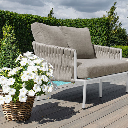 Homeflair - Marina 3 Seat Rope Weave Sofa Set