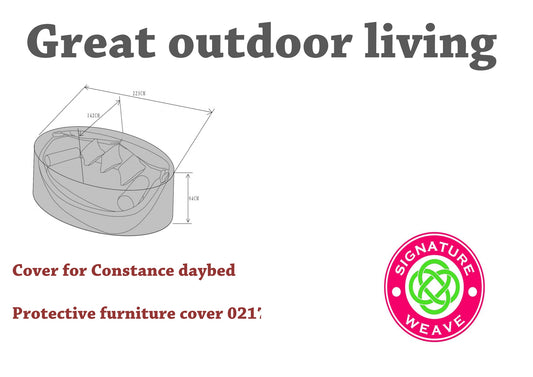 Rattan Protective Cover for Constance/Lily Daybed | Cove0217