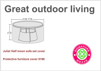 Rattan Protective Covers to fit Juliet Set | Cove0198
