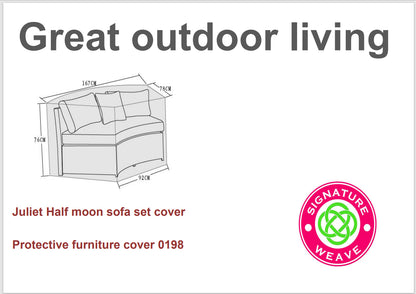 Rattan Protective Covers to fit Juliet Set | Cove0198