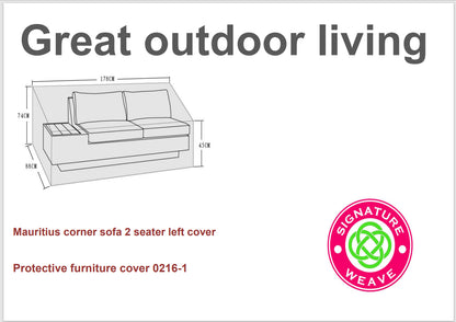 Rattan Protective Covers for Mauritius Corner Sofa | Cove0216