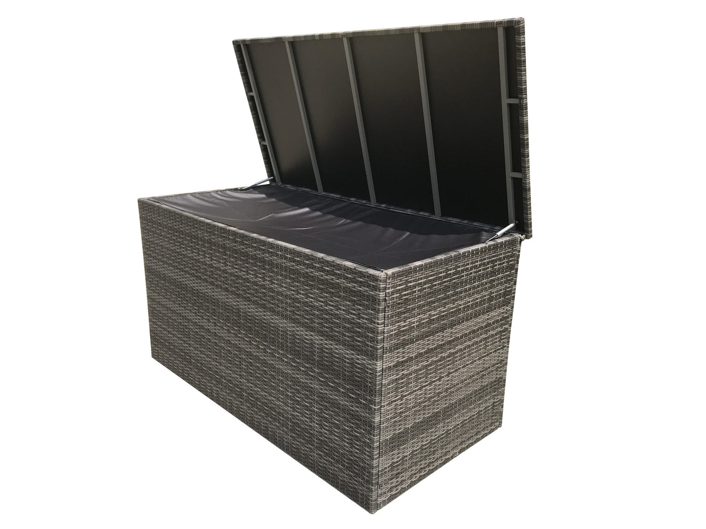 Rattan Cushion Box in 8mm Flat Grey Weave | Cush0304_Cush0305
