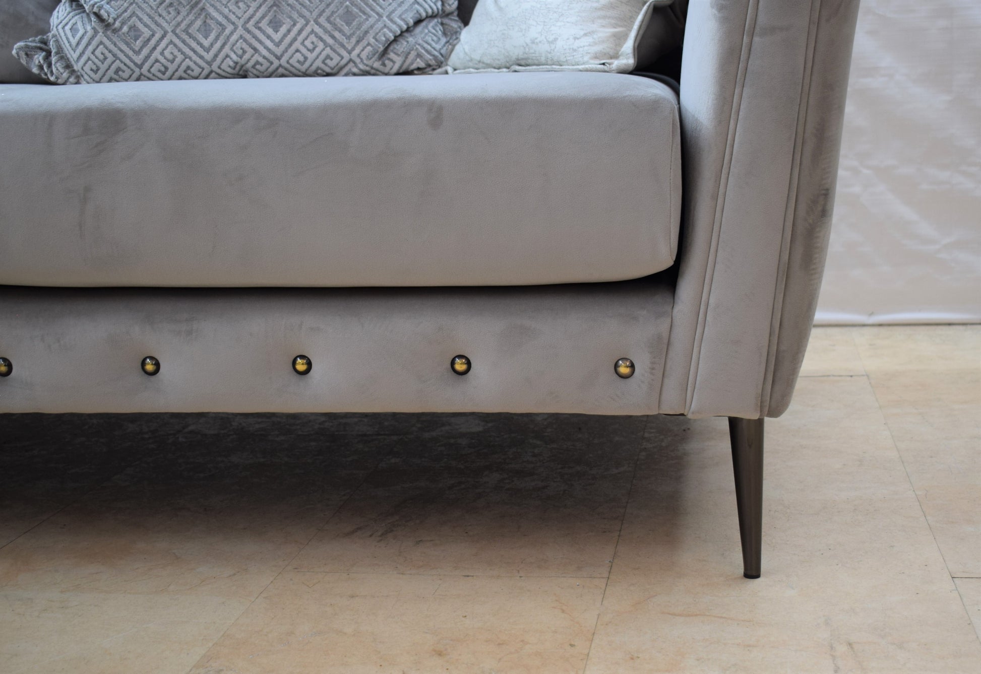 Garda Ex-Display Large Fabric Corner Sofa | EXGARC - Homeflair
