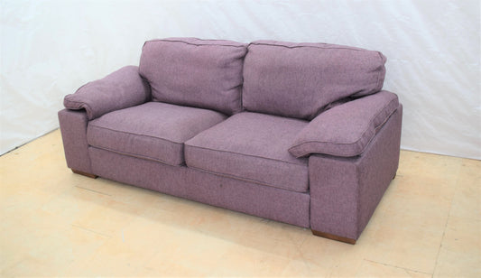 Rosetta Pink Ex-Display Fabric 3 Seater Sofa | EX036 - Homeflair