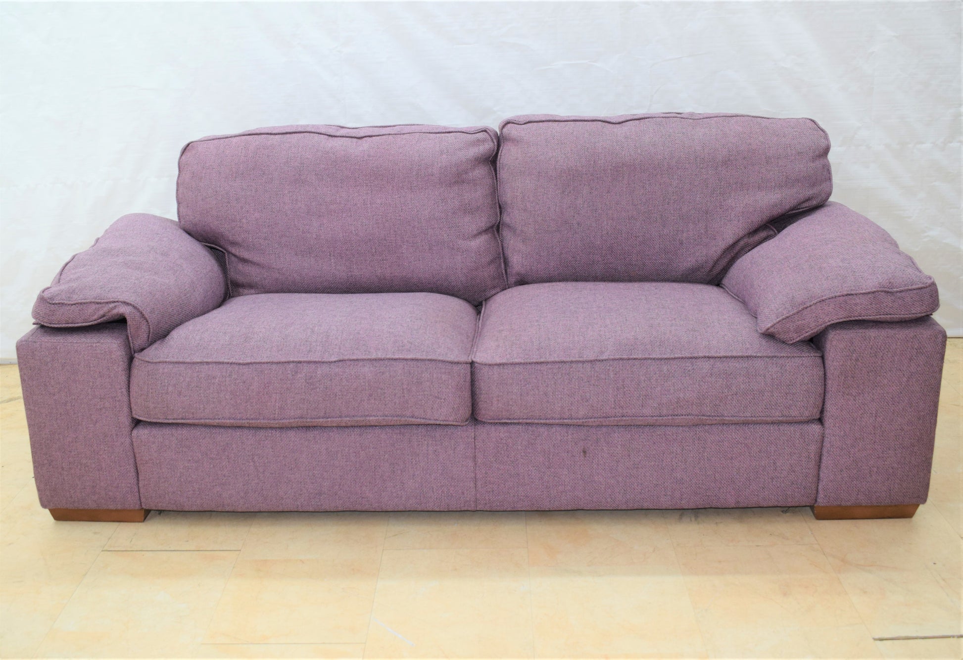 Rosetta Pink Ex-Display Fabric 3 Seater Sofa | EX036 - Homeflair