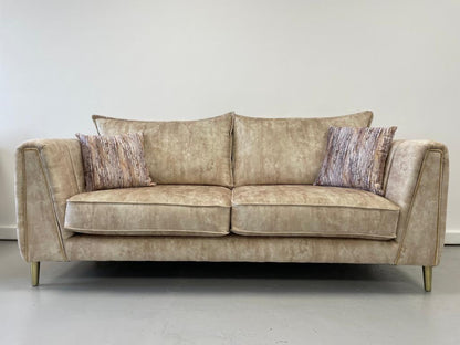 Modular Bespoke Vivo Fabric Sofa Collection | Red Rose