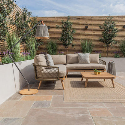 Maze Living - Bali Rope Weave Corner Sofa Set