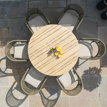 Homeflair - Bali Rope Weave Dining Set