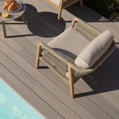 Homeflair - Martinique Rope Weave 2 Seat Sofa Set