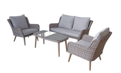 Rattan Danielle 4 Seater Dining Sofa Set Danielle | Dani0158