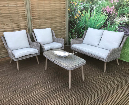 Rattan Danielle 4 Seater Dining Sofa Set Danielle | Dani0158