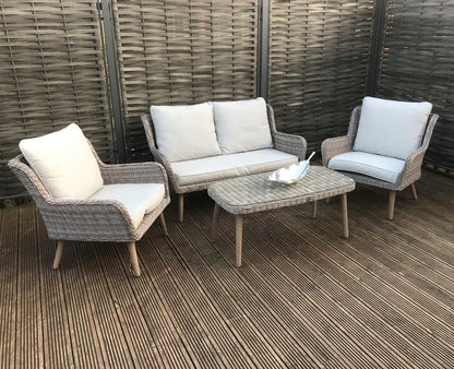 Rattan Danielle 4  Seater Dining Sofa Set Danielle | Dani0158