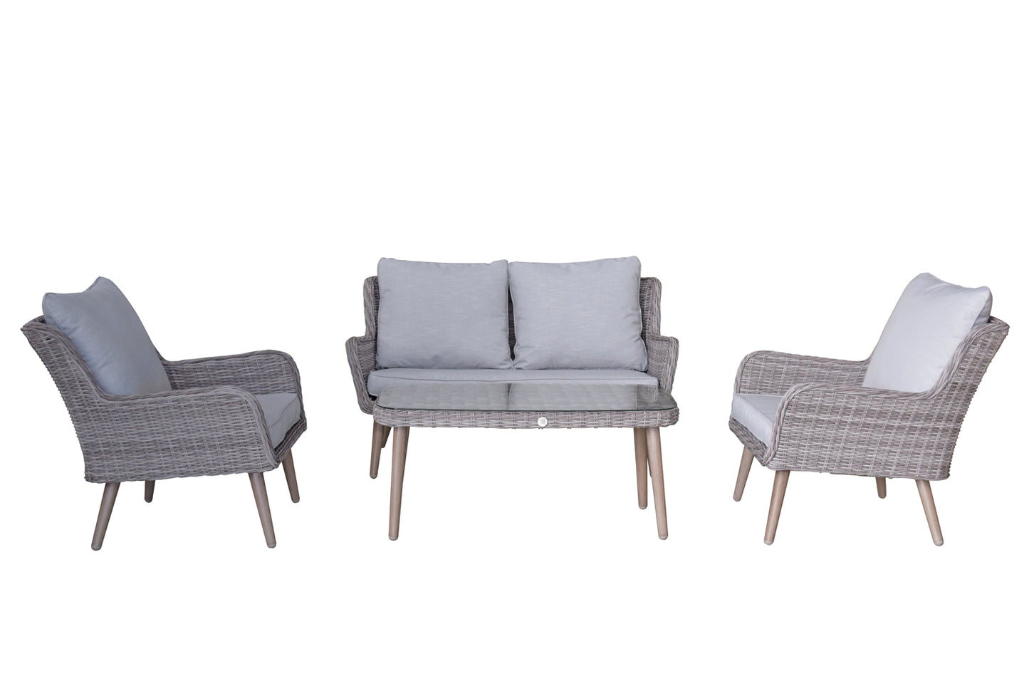 Rattan Danielle 4 Seater Dining Sofa Set Danielle | Dani0158