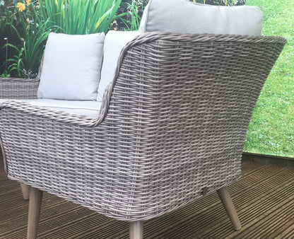 Rattan Danielle 4 Seater Dining Sofa Set Danielle | Dani0158