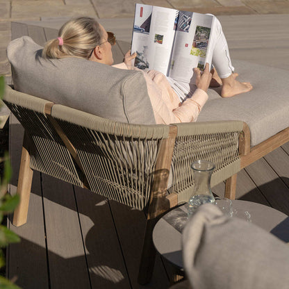Homeflair - Martinique Rope Weave Double Sunlounger Set