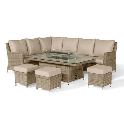 Homeflair - Winchester Corner Rattan Dining Set