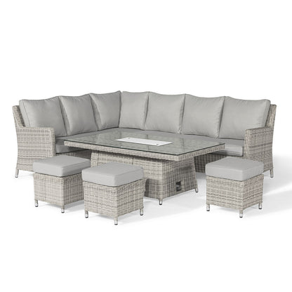 Homeflair - Oxford Corner Rattan Dining Set