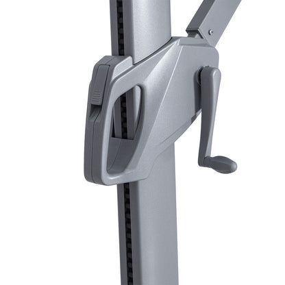 Homeflair -Zeus 3m Square Rotating Cantilever Parasol