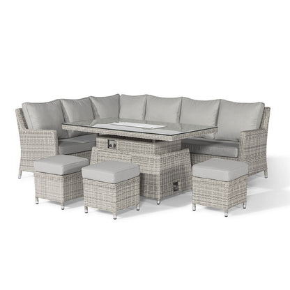 Homeflair - Oxford Corner Rattan Dining Set