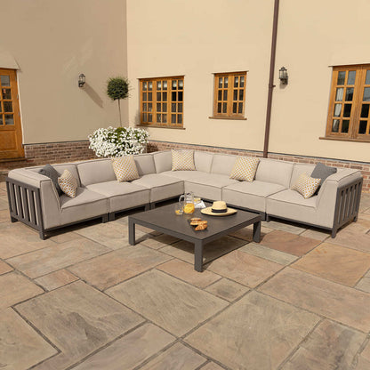 Homeflair - Outdoor Fabric Ibiza Large Corner Sofa Set