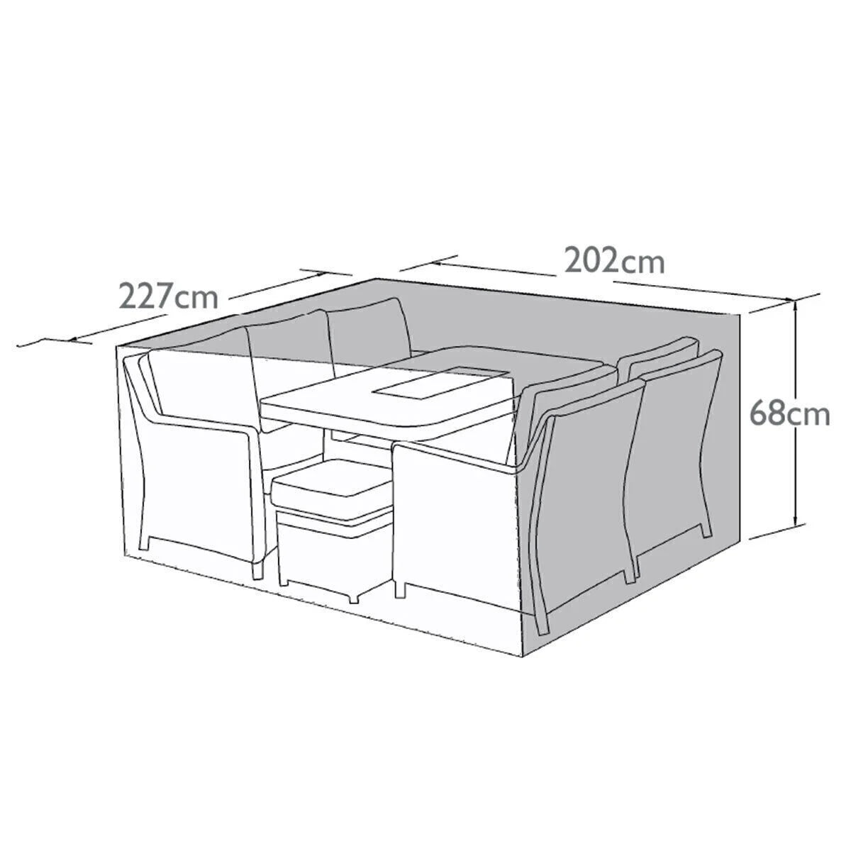 Homeflair -Large 3 Seat Sofa Set