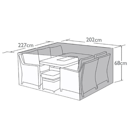 Homeflair -Large 3 Seat Sofa Set