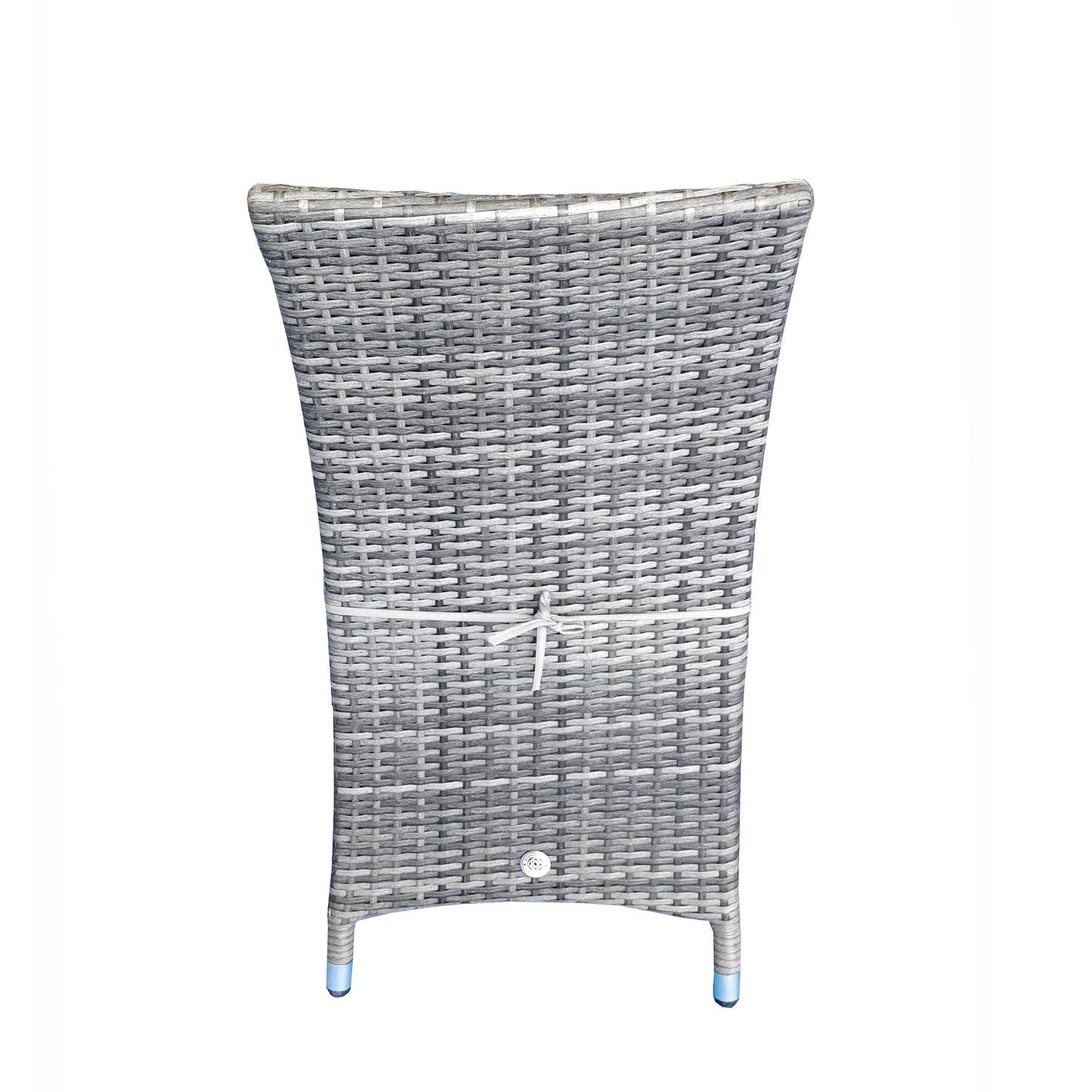 Emily Rattan Armless Chair in Grey | Emil0209