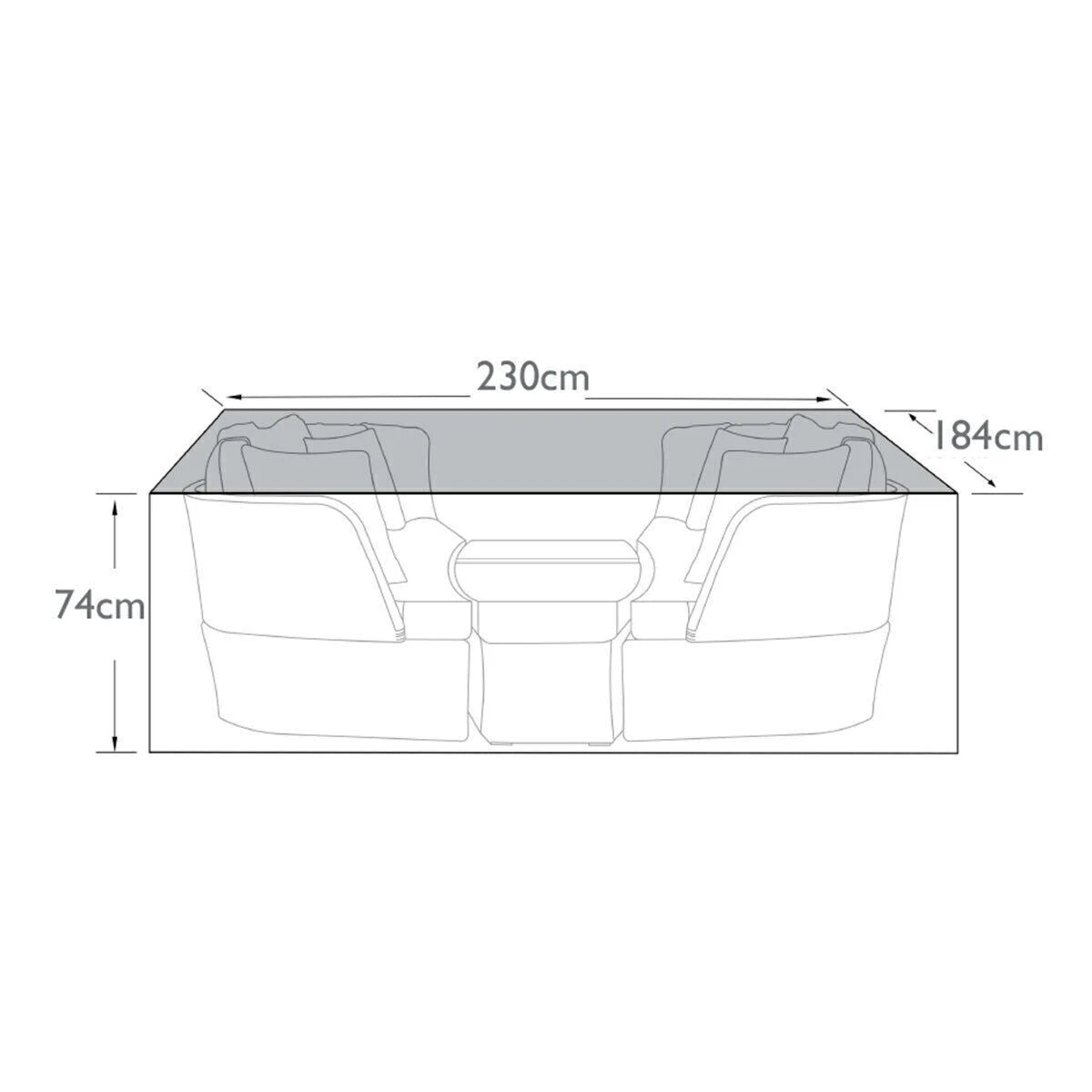Homeflair -Cheltenham/Cotswold Daybed
