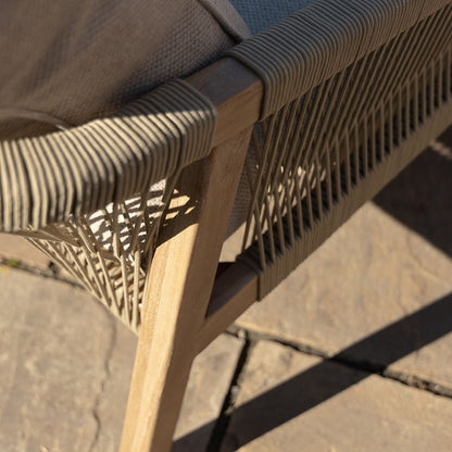 Homeflair - Martinique Rope Weave Double Sunlounger Set