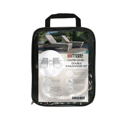 Homeflair -Double Sunlounger Set