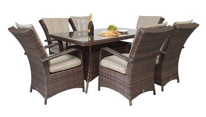 Rattan Table and 6 Chairs Set | Florence | Flor0228_0255