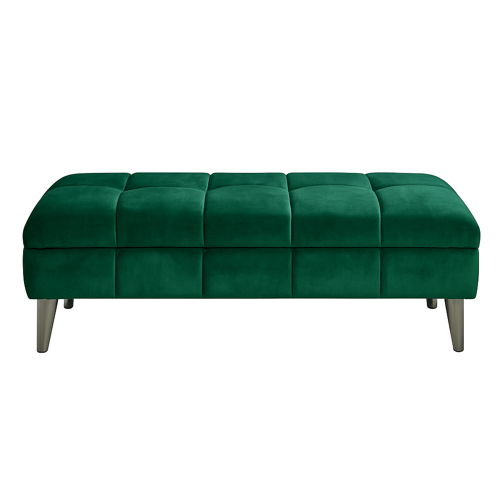 Red Rose Footstools