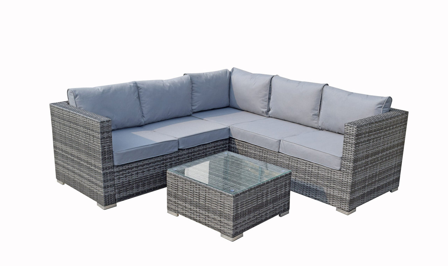 Rattan Corner Sofa Set with Coffee Table | Georgia | Geor0103