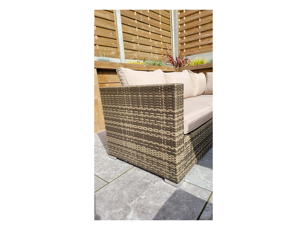 Signature Weave - GEORGIA corner gas firepit set | GEOR0149_MILA0482