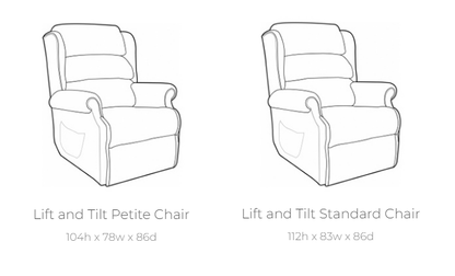 Hampton Fabric Lift & Rise Recliner Chair | Buoyant Upholstery