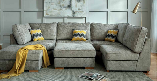 Red Rose Nova U Shape Modular sofa