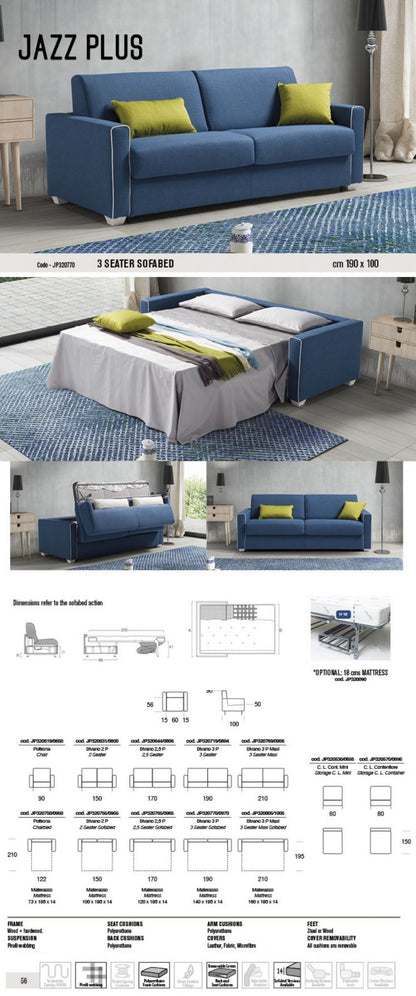 Jazz Leather Sofa Collection | Newtrend Concepts Italia