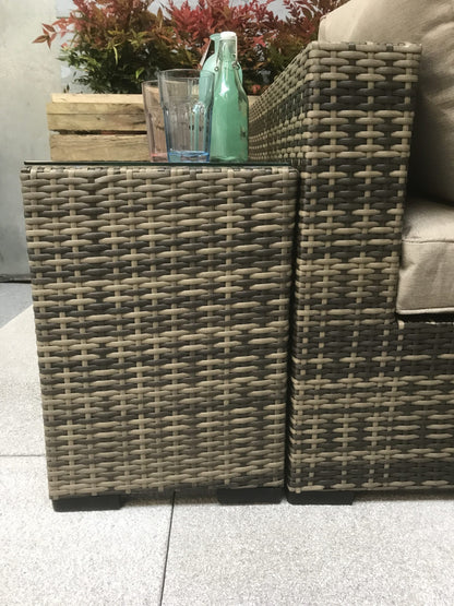 Rattan Jessica Modular Corner Sofa Set in Brown | Jess0004