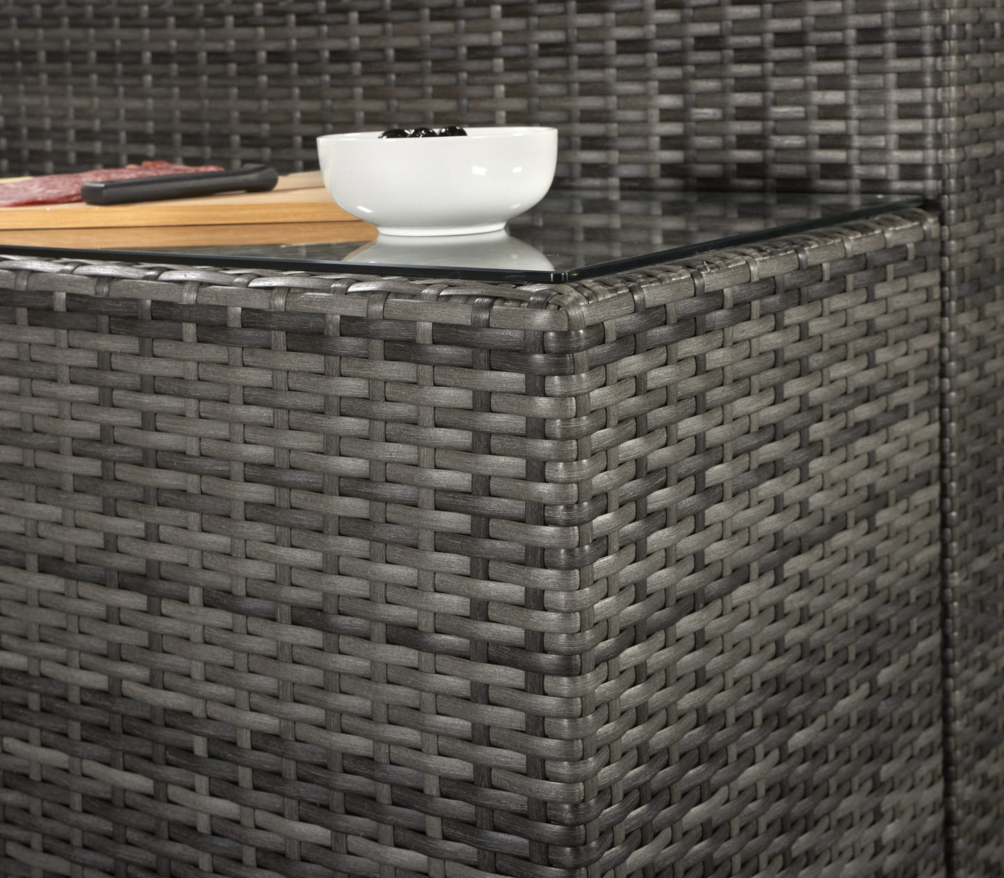 Rattan Jessica Modular Corner Sofa Set Grey | Jess0005