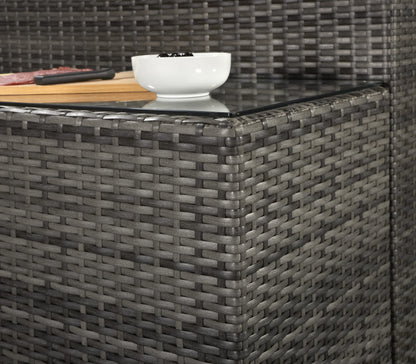 Rattan Jessica Modular Corner Sofa Set Grey | Jess0005