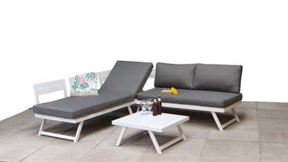Rattan Corner Sofa with Adjustable Headrest | Kimmie | Kimm0346