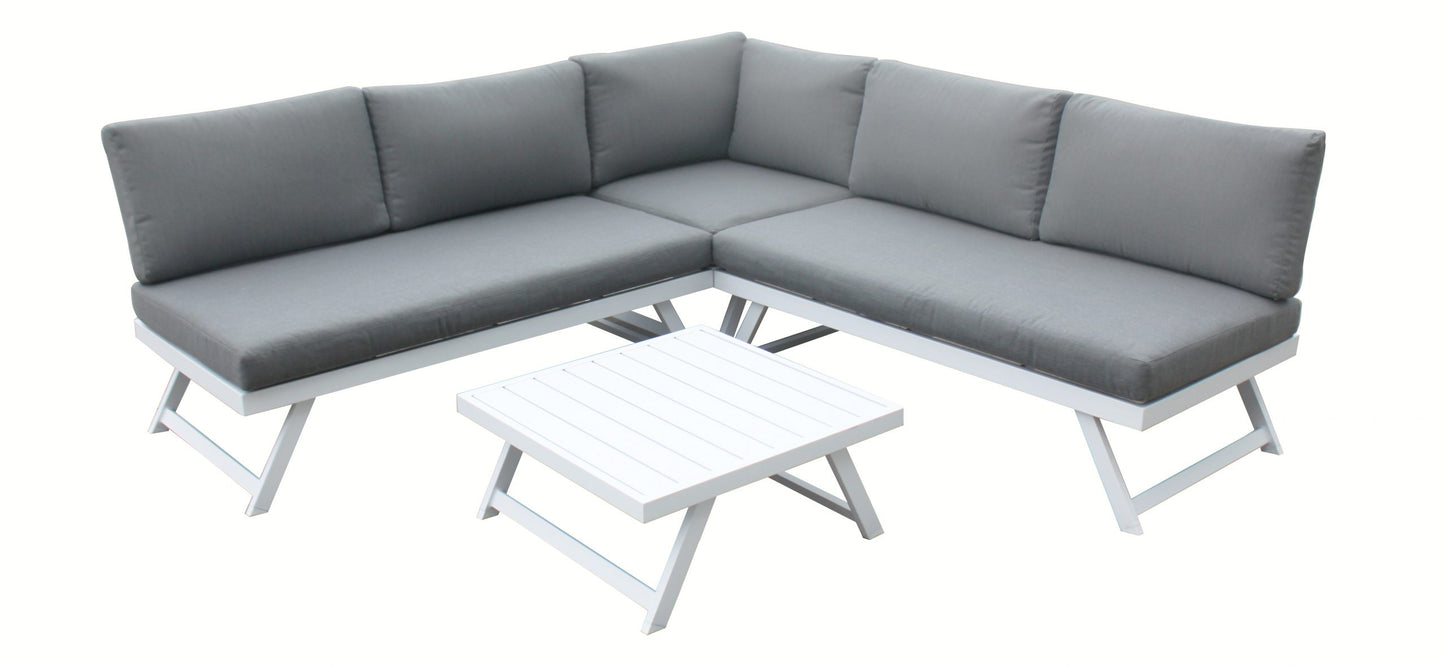 Rattan Corner Sofa with Adjustable Headrest | Kimmie | Kimm0346