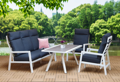Rattan 5 Seater Sofa Set Featuring Reclining Chairs | Kimm0354