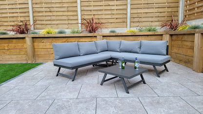 Rattan Corner Sofa Set with Lift up Headrest | Kimmie | Kimm0368