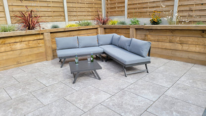 Rattan Corner Sofa Set with Lift up Headrest | Kimmie | Kimm0368