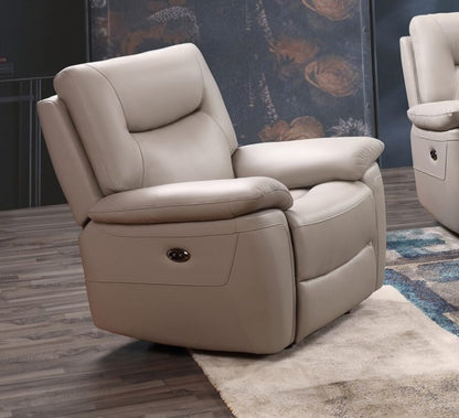 Lucia Electric Power Recliner Leather Sofa Collection | Exclusive