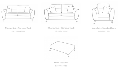 Miller Fabric Sofa Collection | Buoyant Upholstery